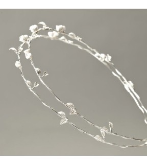 Silver Wedding Crowns Porcelain Silver 925°/ Silverware