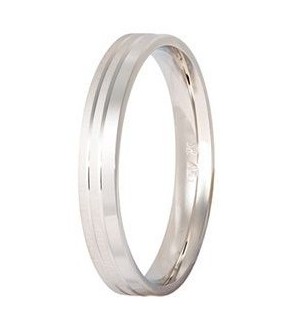 Wedding Rings STERGIADIS Gold Silver Colour 3.5mm