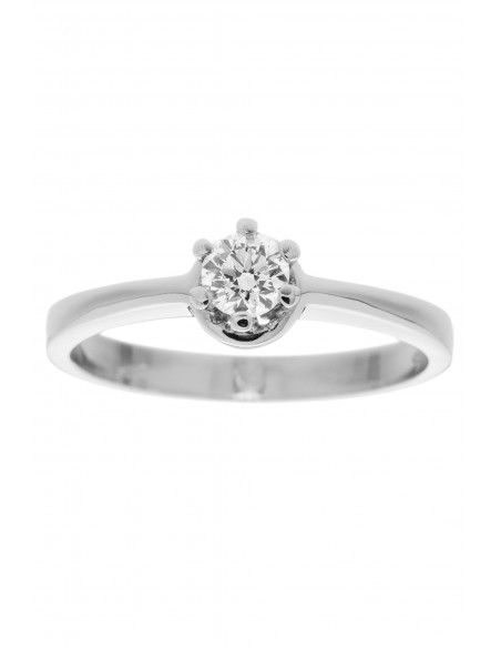 Engagement Ring White Gold 18Ct With Diamond ESM0003