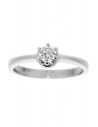 Engagement Ring White Gold 18Ct With Diamond ESM0003
