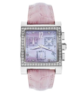 CONTINENTAL Pink Leather Strap