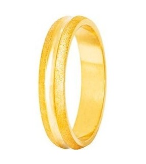 Wedding Rings STERGIADIS "S" Gold Yellow Gold 4mm