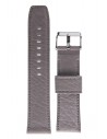 TZEVELION Grey Leather Strap 22mm 446.22.6A