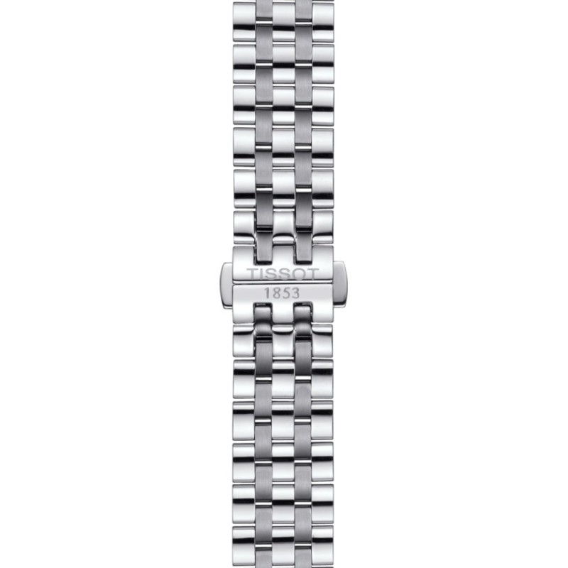 Ρολόι TISSOT Carson Automatic Με Ασημί Ατσάλινο Μπρασελέ T122.407.11.031.00