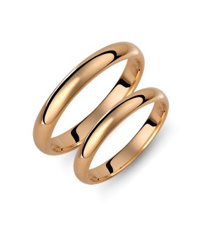 Wedding Rings VALAURO Gold 3mm 003C-CA 