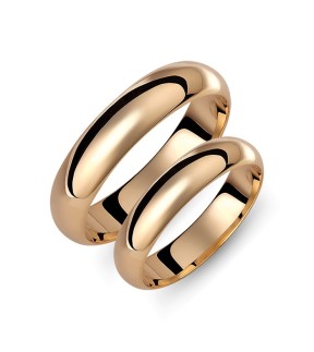 Wedding Rings VALAURO Gold 4.5mm 006C-CA