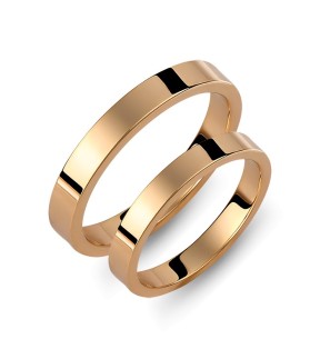 Wedding Rings VALAURO Gold 3mm 010C-CA 