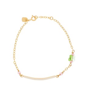VITOPOULOS Kid ID Bracelet Gold 14CT ES00124BR