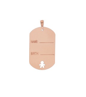 VITOPOULOS Kid ID Rose Gold 9CT ESK0198