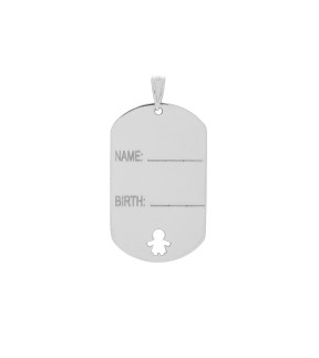 VITOPOULOS Kid ID White Gold 14CT ESK0197
