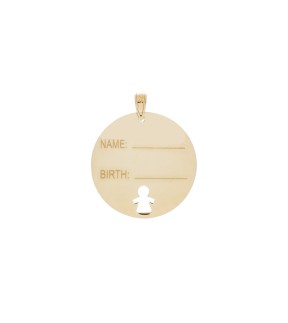 VITOPOULOS Kid ID Gold 9CT ESK0195