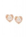 VITOPOULOS Earrings Rose Gold 14CT With Zircon Stones ESS0111