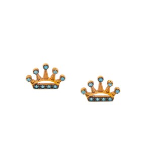 VITOPOULOS Earrings Rose Gold 9CT with Stones ESS0160