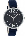 Ρολόι OOZOO Timepieces Με Μπλε Δερμάτινο Λουράκι C10437