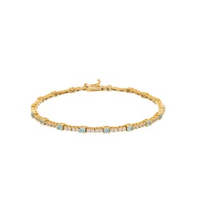 VITOPOULOS Bracelet Gold 14CT With Stones ES00318BR