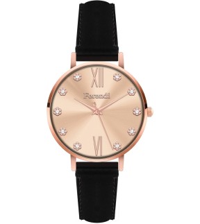 FERENDI Brigit Black Leather Strap 3232-11