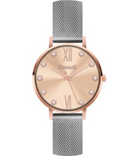 FERENDI Brigit Silver Metallic Mesh Bracelet 3232-111