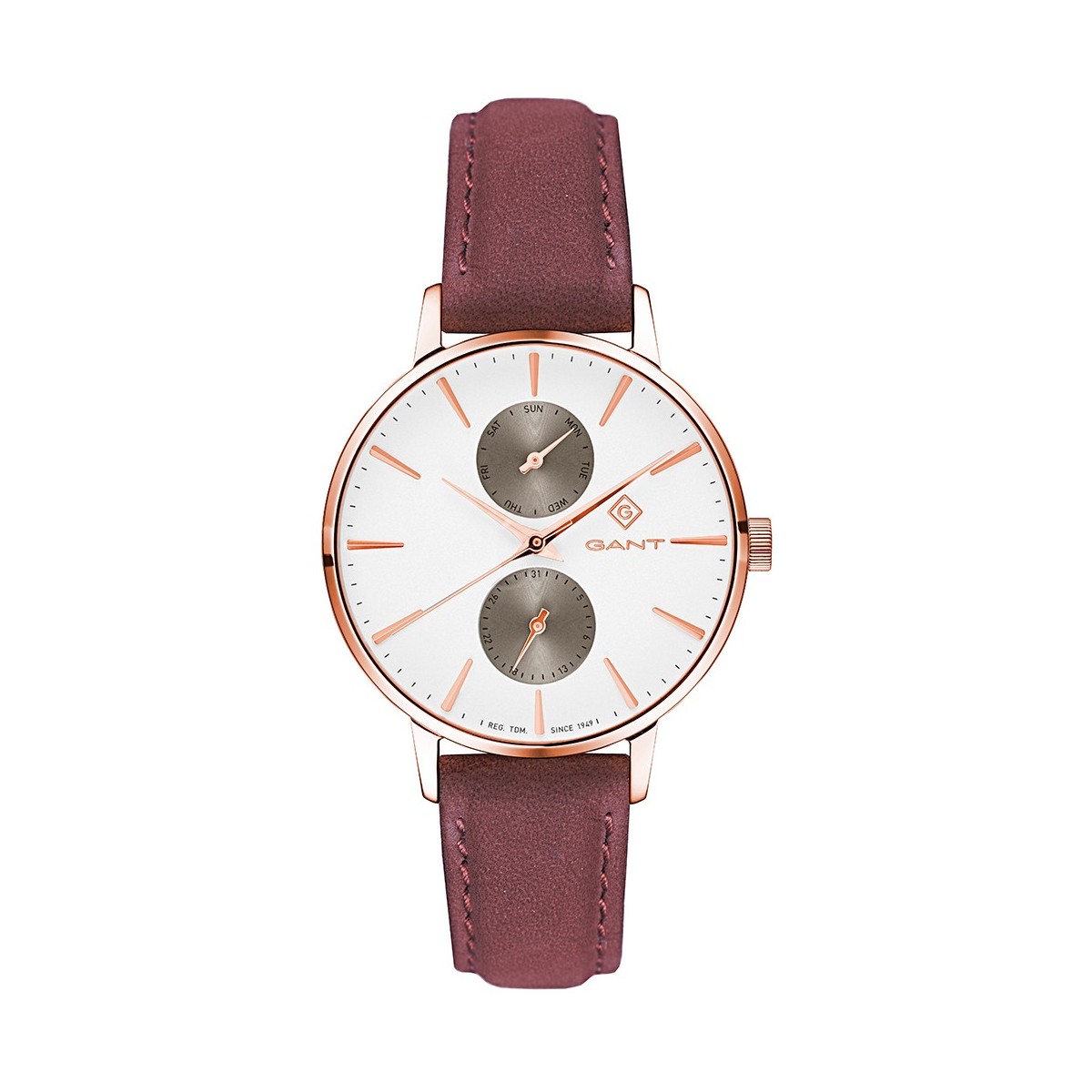 GANT Park Avenue Brown Leather Strap G128005