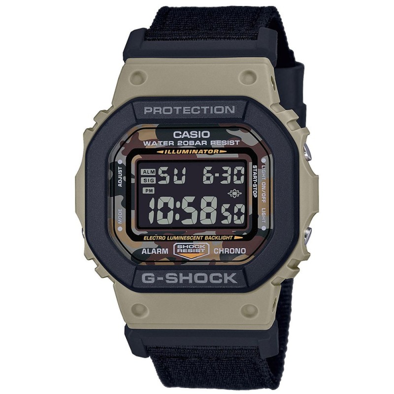 G shock top with fabric strap