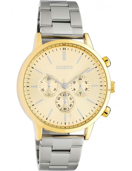 OOZOO Timepieces Silver Stainless Steel Bracelet C10562