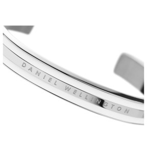 DANIEL WELLINGTON Silver - White Stainless Steel Bracelet (Medium) DW00400006