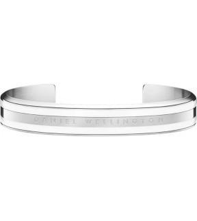 DANIEL WELLINGTON Silver - White Stainless Steel Bracelet (Medium) DW00400006