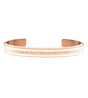DANIEL WELLINGTON Rose Gold - White Stainless Steel Bracelet (Medium) DW00400067