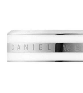 DANIEL WELLINGTON Silver - White Stainless Steel Ring (52) DW00400048