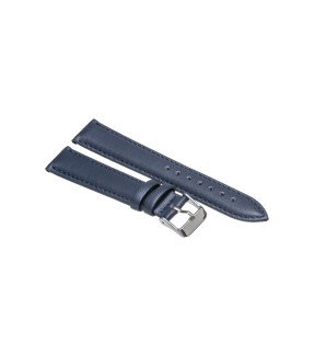 TZEVELION Navy Blue Leather Strap 12mm 660.5.12