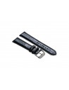 TZEVELION Black Croco Leather Strap 22mm 521.1.22