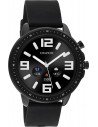 OOZOO Smartwatch with black silicone strap
