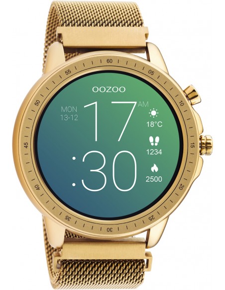 OOZOO Smartwatch Rose Gold Metallic Bracelet Q00307