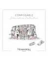Nomination Composable Classic Link Stainless Steel Silver with Zircon