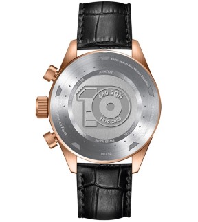 AVIATOR Cyprus Air Force Limited Edition Black Leather Strap