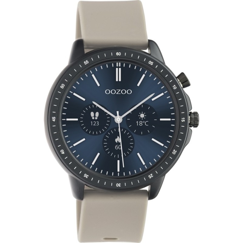 OOZOO Smartwatch Brown Rubber Strap Q00330