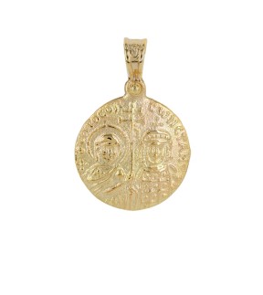 Constantine VITOPOULOS Double sided With Yellow Gold 9Ct