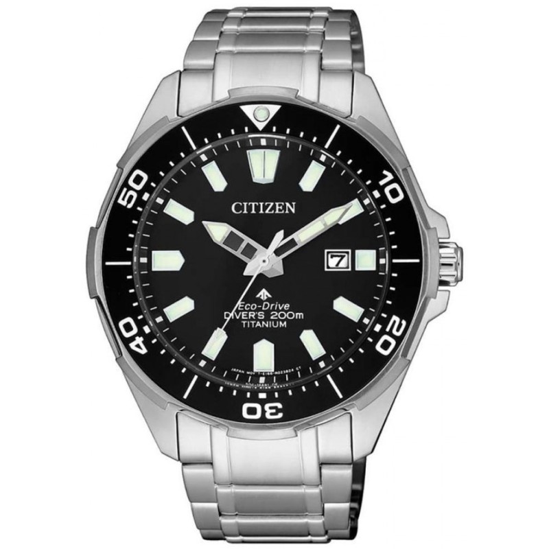 CITIZEN Eco Drive Silver Titanium Bracelet BN0200 81E