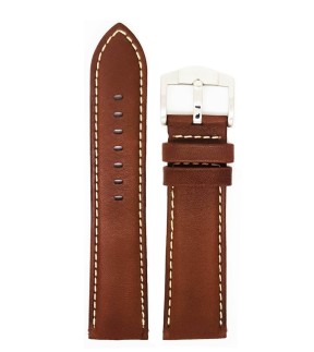 ZRC Aviator Brown Leather Strap 20mm