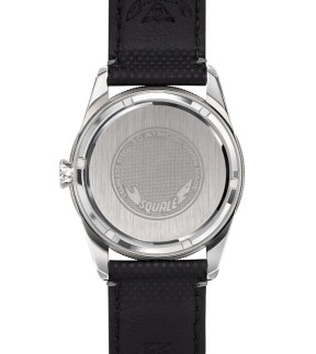 Ρολόι SQUALE Sub-39 Black Arabic Με Αυτόματο Μηχανισμό Και Μαύρο Υφασμάτινο Λουράκι SUB-39MON