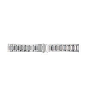 TZEVELION Silver Steel Bracelets 18mm-22mm