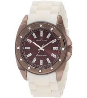 ANNE KLEIN White Rubber Strap