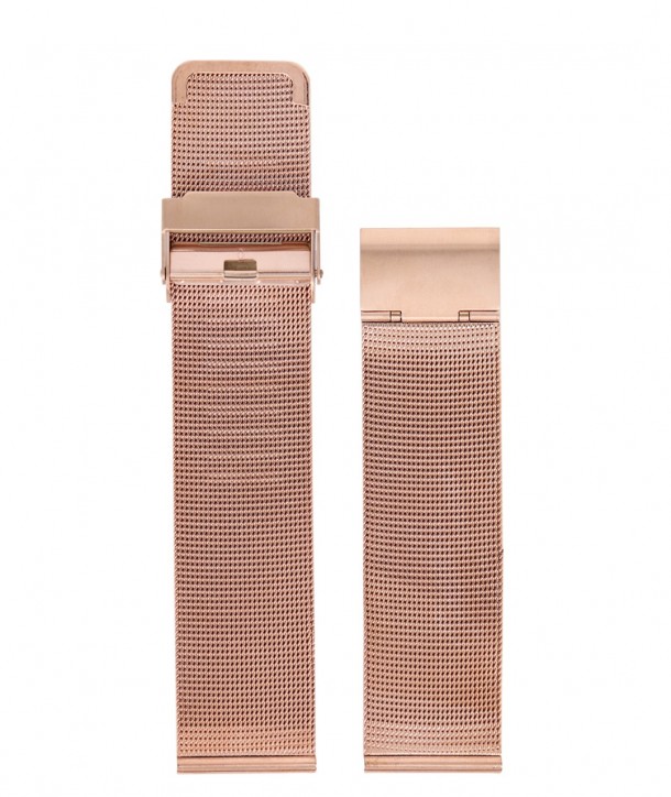 Classic Style Milanese Rose Mesh Bracelet 12mm