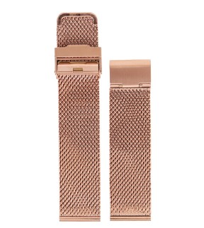 VITOPOULOS Thick Rose Gold Mesh Bracelet 22mm