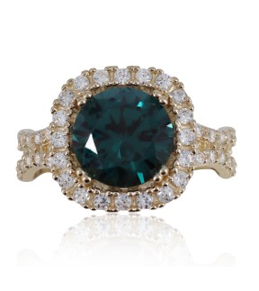 VITOPOULOS Ring Yellow Gold 14Ct With Zircon Stone
