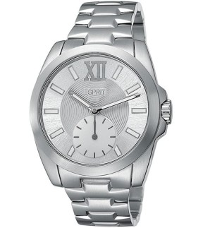 Ρολόι ESPRIT Meridian Με Ασημί Ατσάλινο Μπρασελέ ES103592007