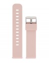 DILOY Pink Silicone Strap 24mm
