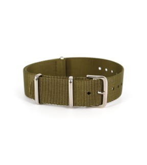 Λουράκι ROCHET Χακί Υφασμάτινο τύπου NATO 18 mm