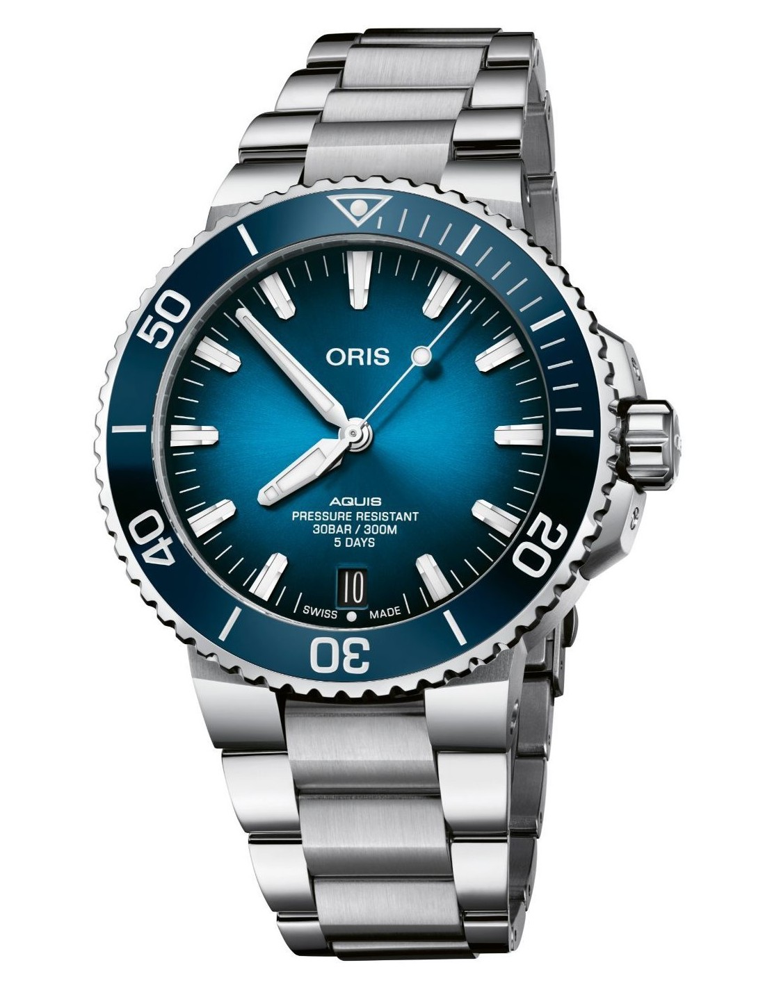 Oris aquis date clearance bracelet