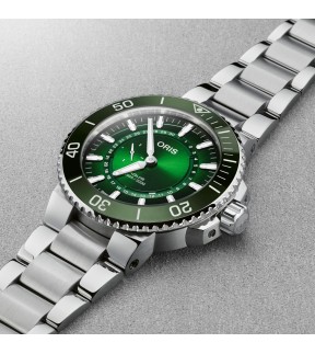 ORIS Aquis Hangang L.E. Silver Stainless Steel Bracelet