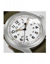 Ρολόι HAMILTON Khaki Field Mechanical Με Χακί Υφασμάτινο Λουράκι H69529913